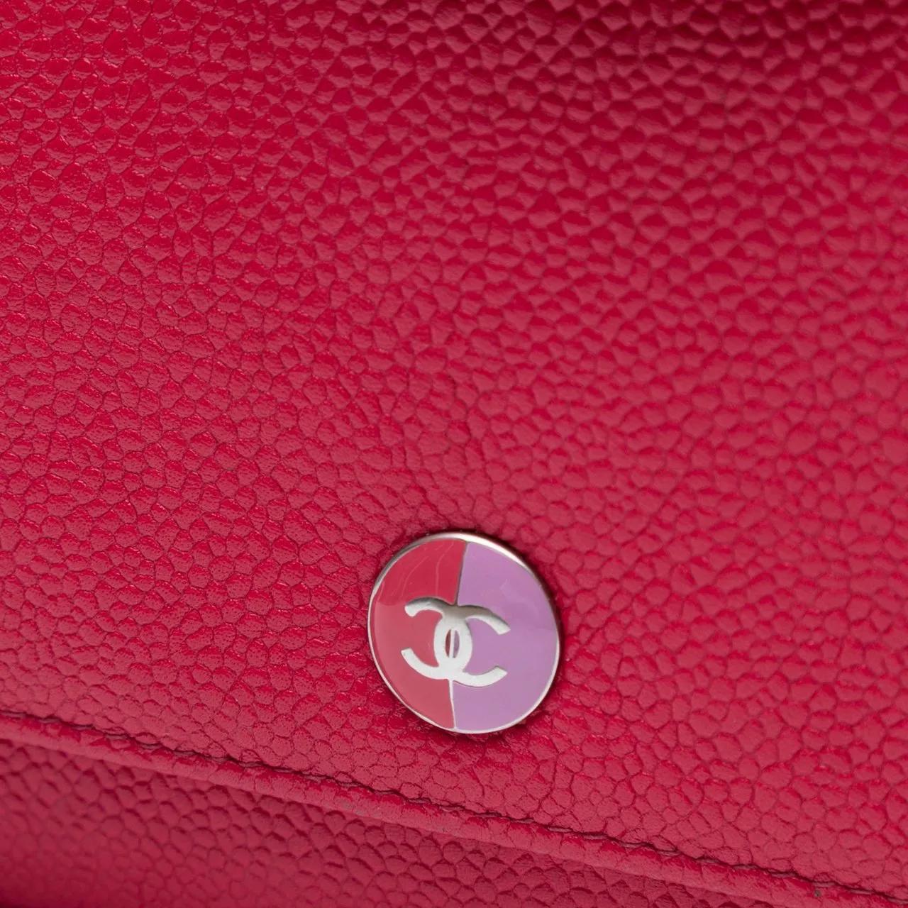 Thumbnail - Chanel Hobo Bags - Caviar Bicolor CC Wallet On Chain - Gr. unisize - in Gold - für Damen