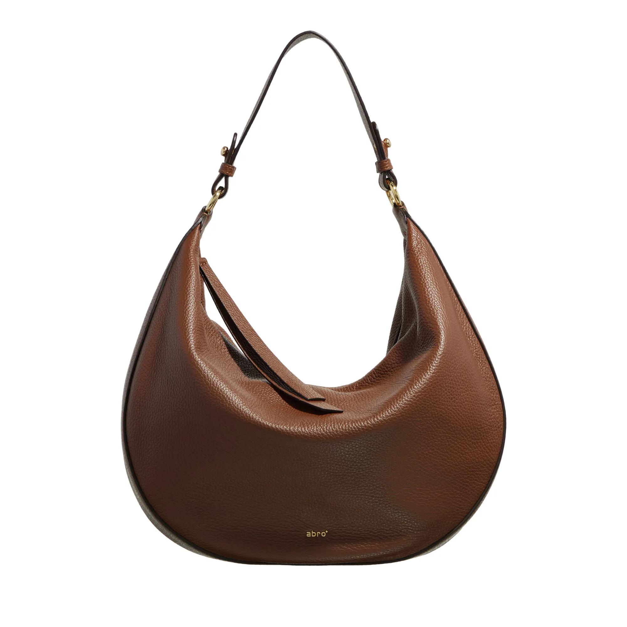 Abro Hobo Bag - Beutel Lulu Big/ Camel - Gr. unisize - in Braun - für Damen