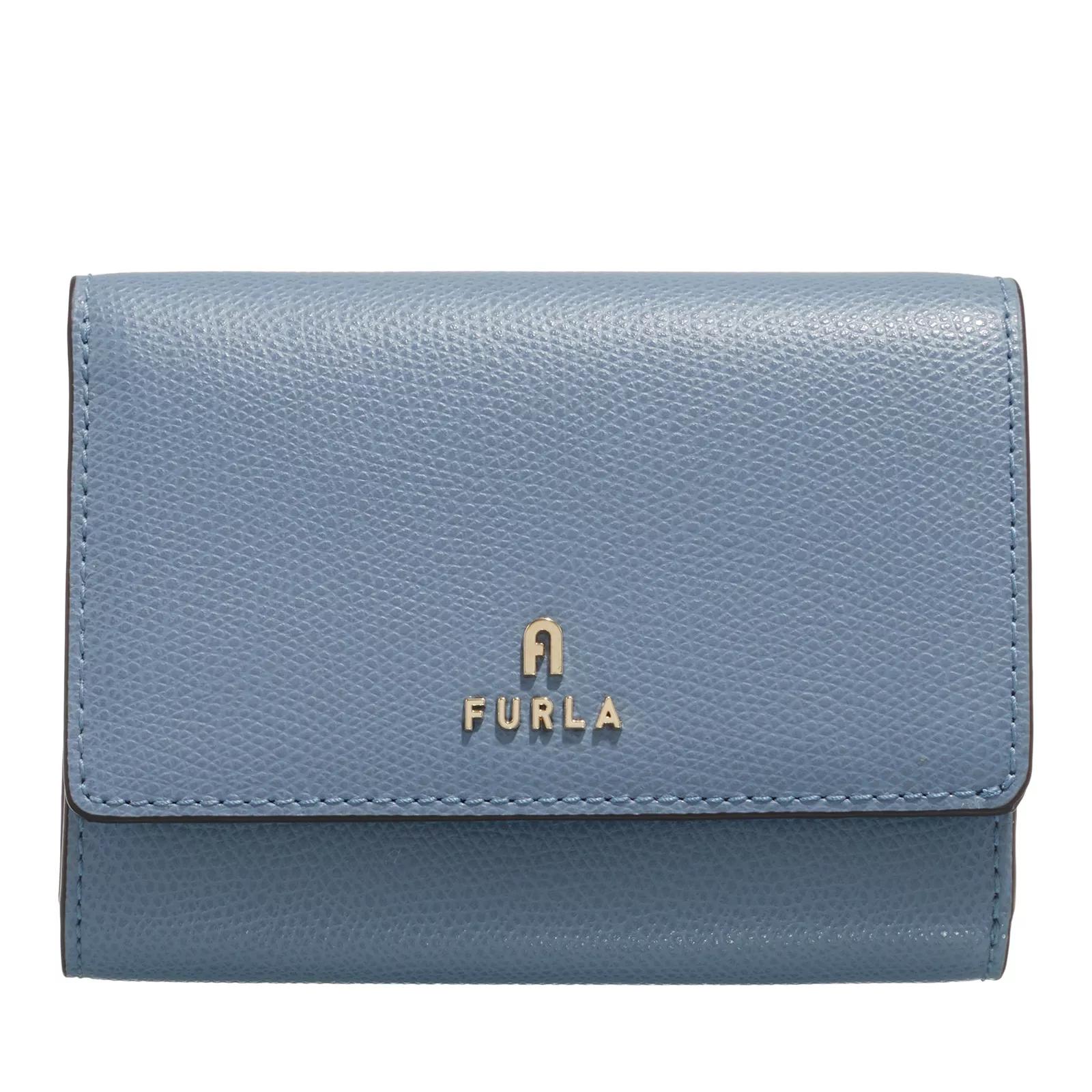 Furla Portemonnaie - Furla Camelia M Compact Wallet Flap - Gr. unisize - in Blau - für Damen