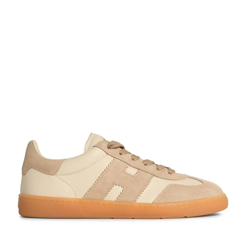 Hogan Low-Top Sneaker 'Cool' Beige Leather Sneakers Neutrals