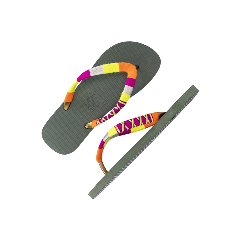 UZURII Flip Flops flip flop Indiana Bronze dunkel-grün(Image 4)