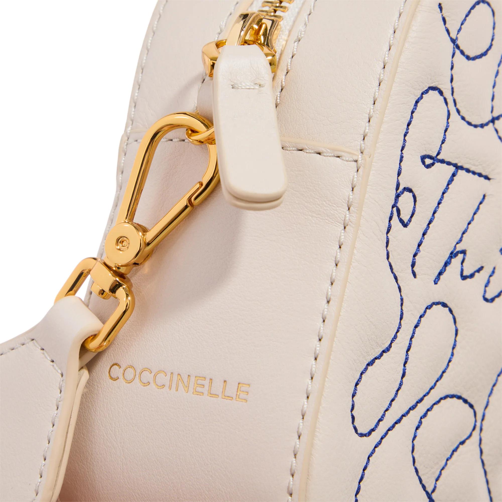 Coccinelle Crossbody bags Tebe Doodle Embroidery in crème