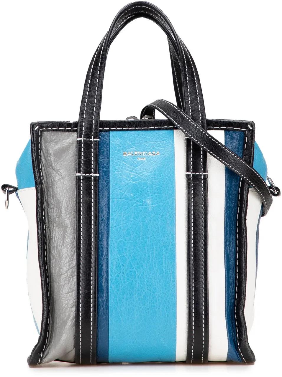 Balenciaga Hobo Bags - XS Lambskin Bazar Shopper Satchel - Gr. unisize - in Blau - für Damen