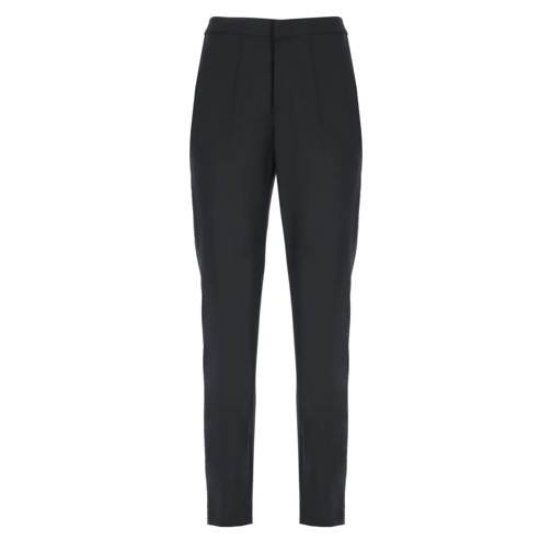 Fabiana Filippi Blue Virgin Wool Trousers Blue 