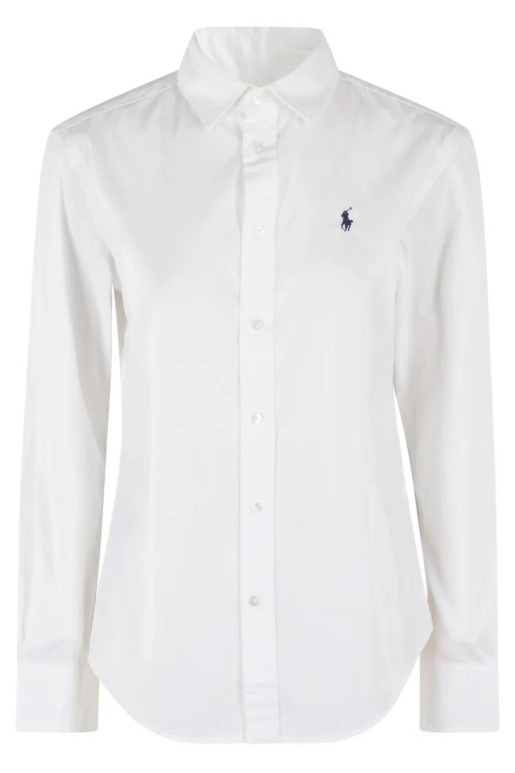 Thumbnail - Polo Ralph Lauren - Regular Fit White Button-Up Shirt - Größe 12 - weiß