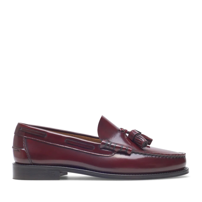 Henry Stevens Monkstraps Loafer Hunter M TL bordeaux