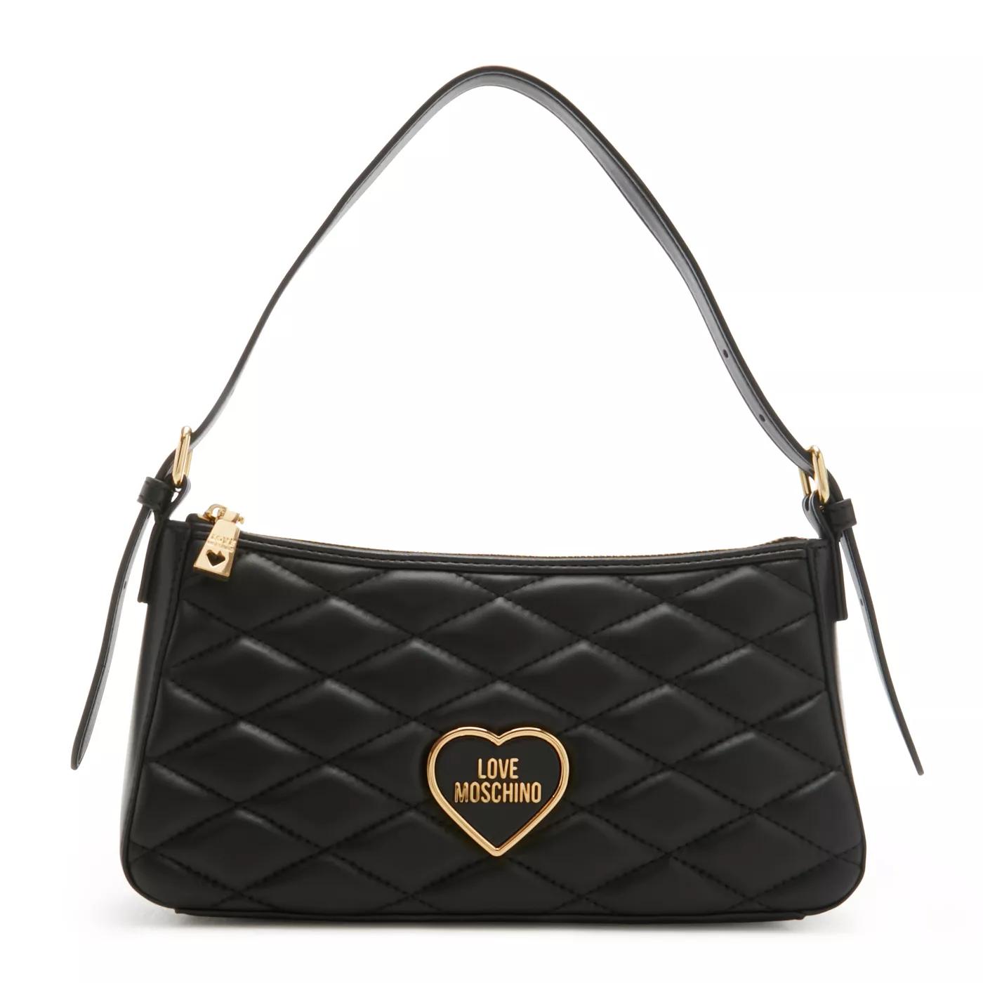 Love Moschino Crossbody Bags - Love Moschino damen Handtasche Schwarz JC4139PP1IL - Gr. unisize - in Schwarz - für Damen