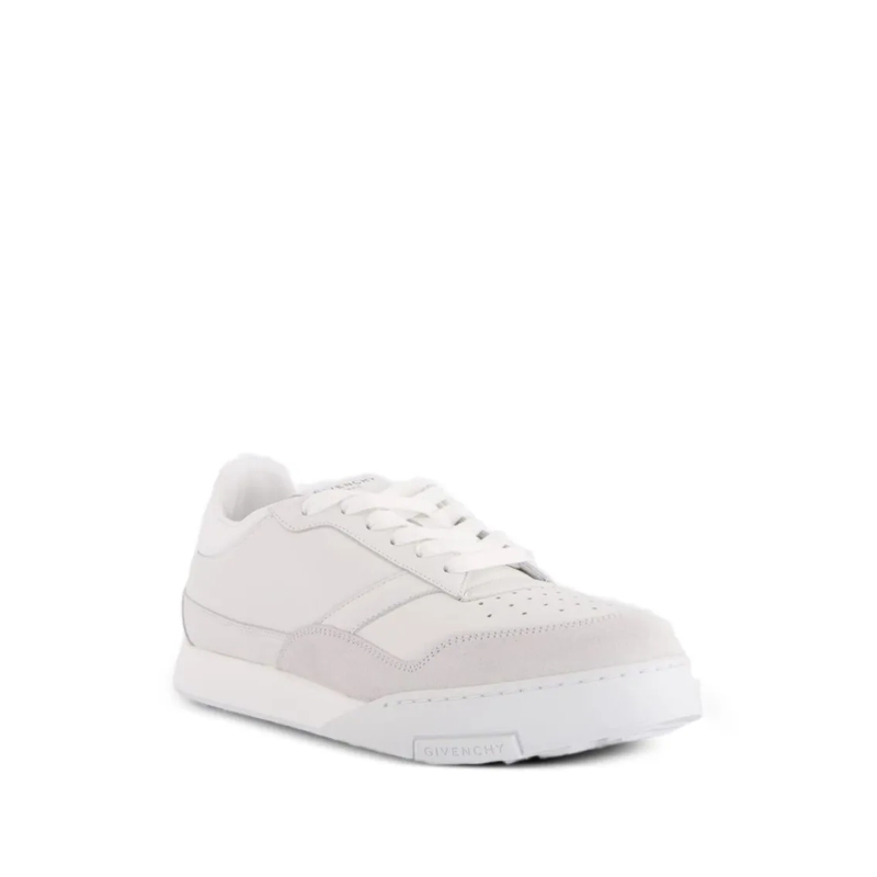 Givenchy Sneaker basse Minimalist White Calf Leather Flat Shoes White