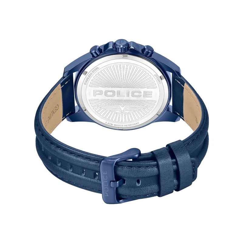Police Automatikuhr Quarzuhr Malawi blau(Image 4)