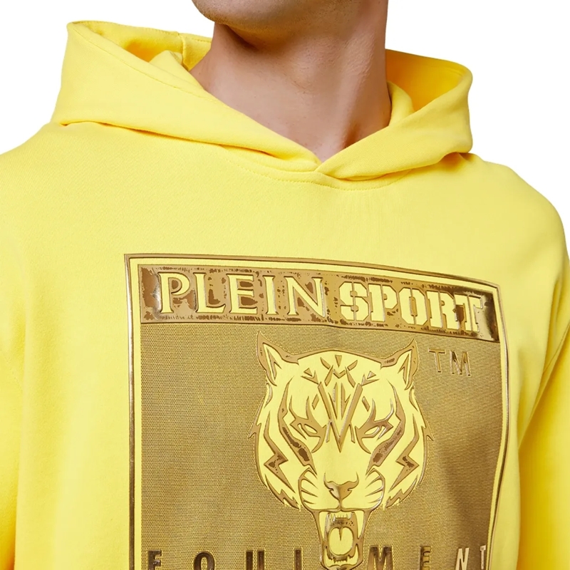 Plein Sport Top Hoodie Tiger gelb(Image 5)