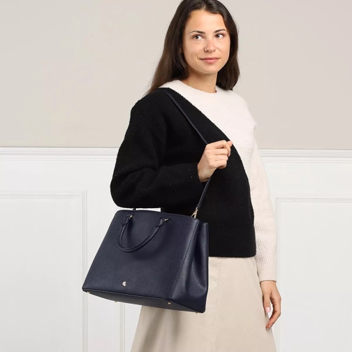 Lauren Ralph Lauren Tote Hanna 37-Satchel-Large Refined Navy (Image 2)