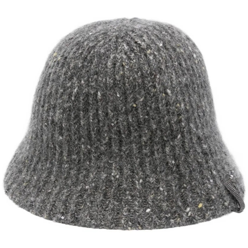Brunello Cucinelli Mütze Hats Grey grau