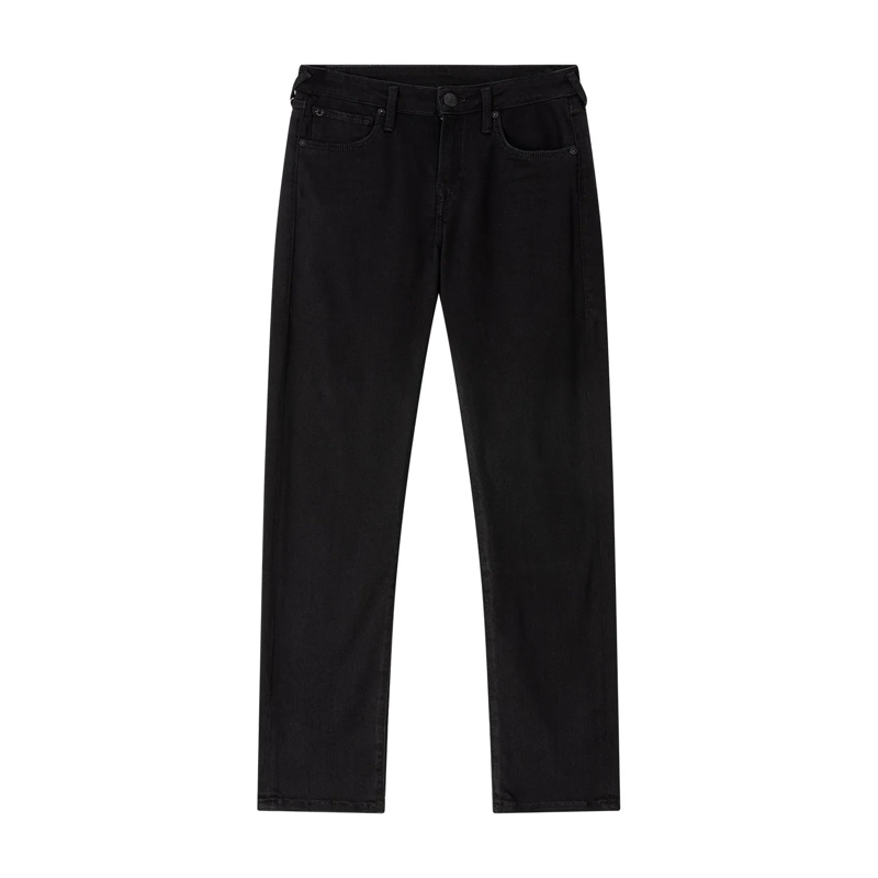 True Religion Jeans Relaxed-Fit Jeans aus Baumwoll-Mix schwarz