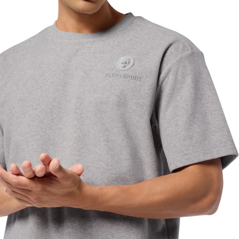 Plein Sport T-Shirt T-Shirt Rundhalsausschnitt hell-grau(Image 5)