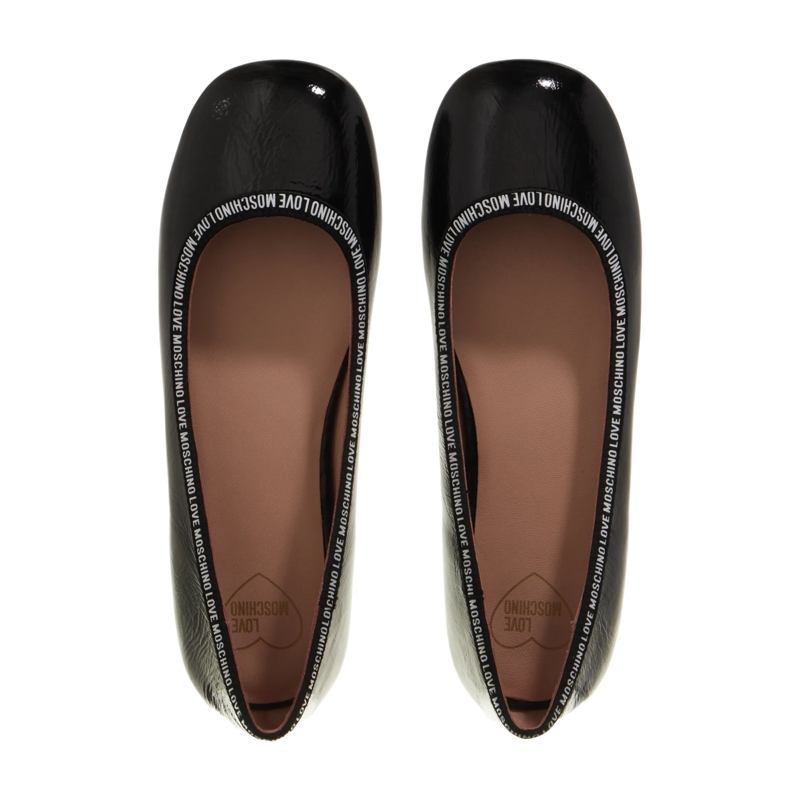 Love Moschino Ballerinas Ballerina Nero(Image 4)