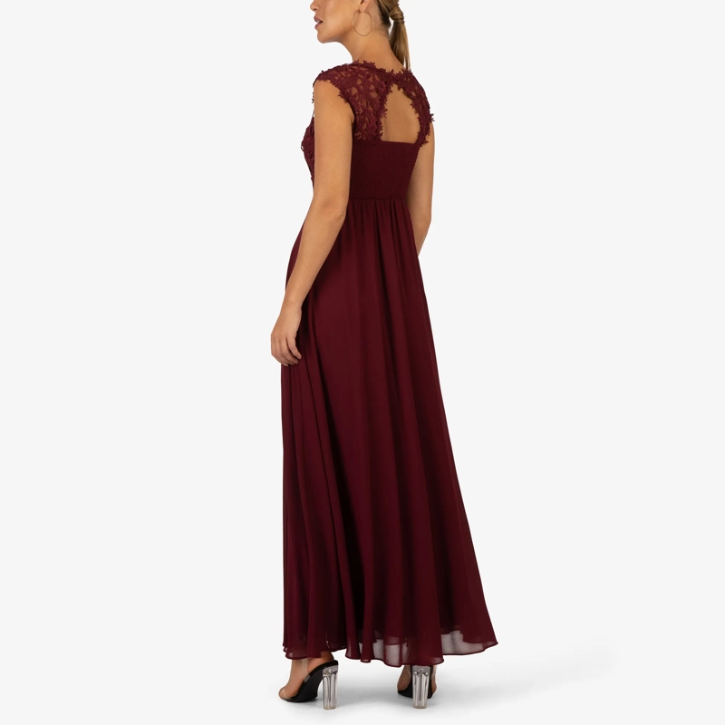 Kraimod Kleid Kleid bordeaux(Image 4)