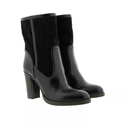 Chloé Ankle Boots Leather Black Stivaletto alla caviglia