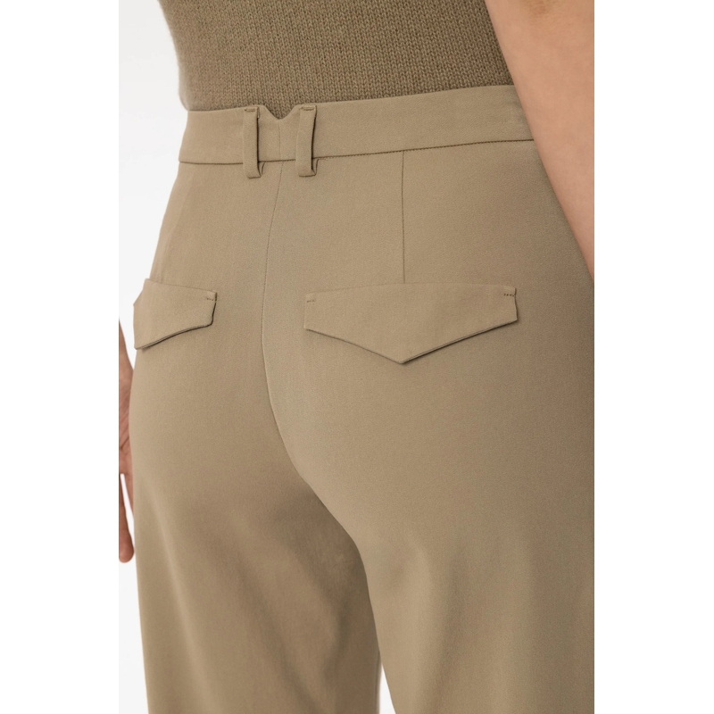 Luisa Cerano Stoffen broek Baumwoll-Barrelleg-Pants salbei(Image 5)