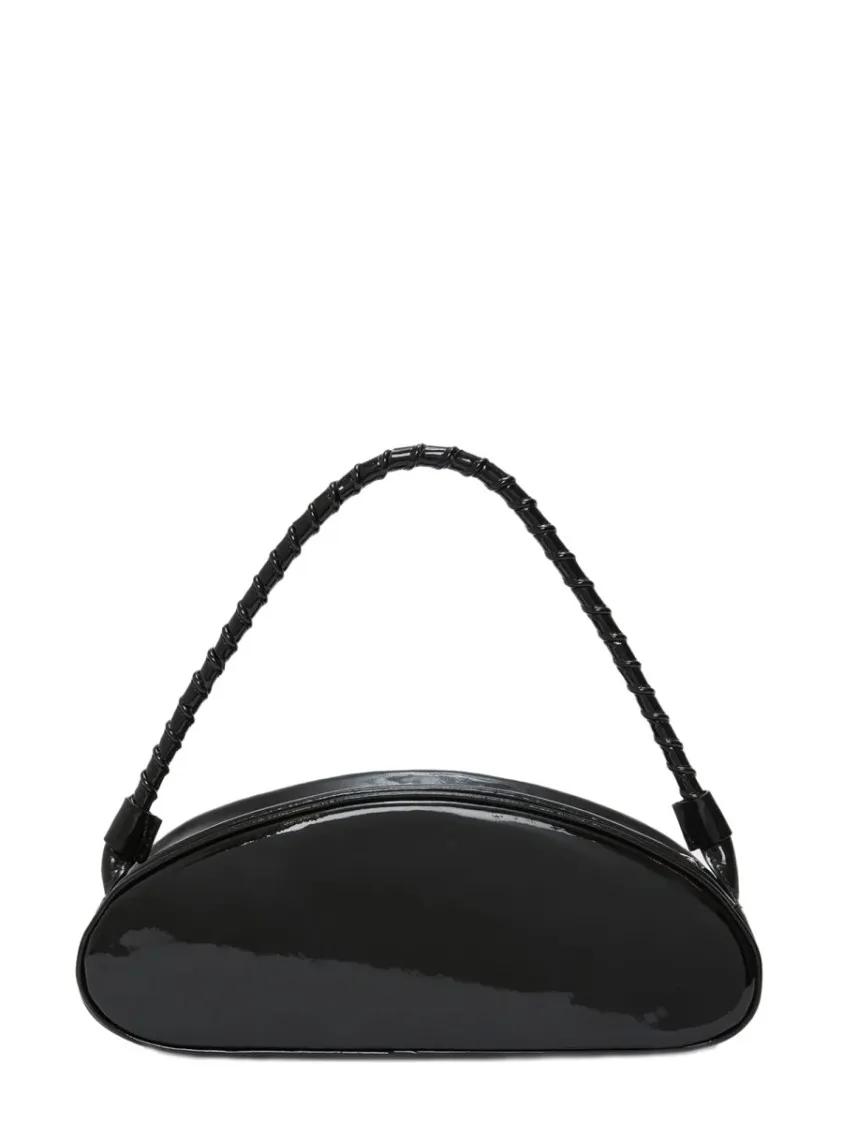 MSGM Crossbody bags Leather Handbag in zwart