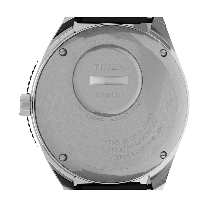 Timex Automatikuhr Analoge Uhr Q Timex® schwarz (Image 4)