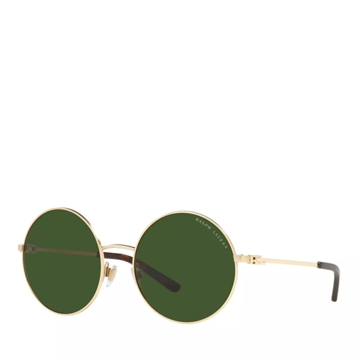 Ralph Lauren 0RL7072 Sunglasses Shiny Sanded Pale Gold Sonnenbrille