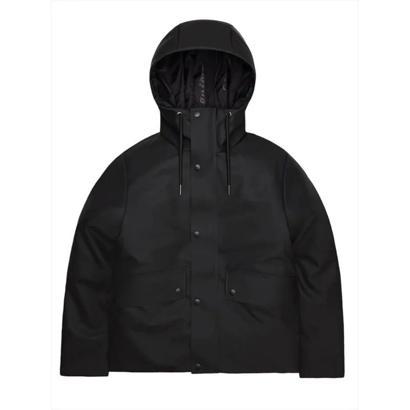 Rains Parka Coats Black schwarz