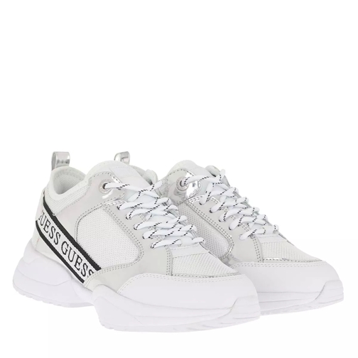 Guess Breeta Active Lady Leather Sneaker Silver Low-Top Sneaker