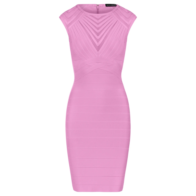 Kraimod Minikleid Bandage Kleid lila