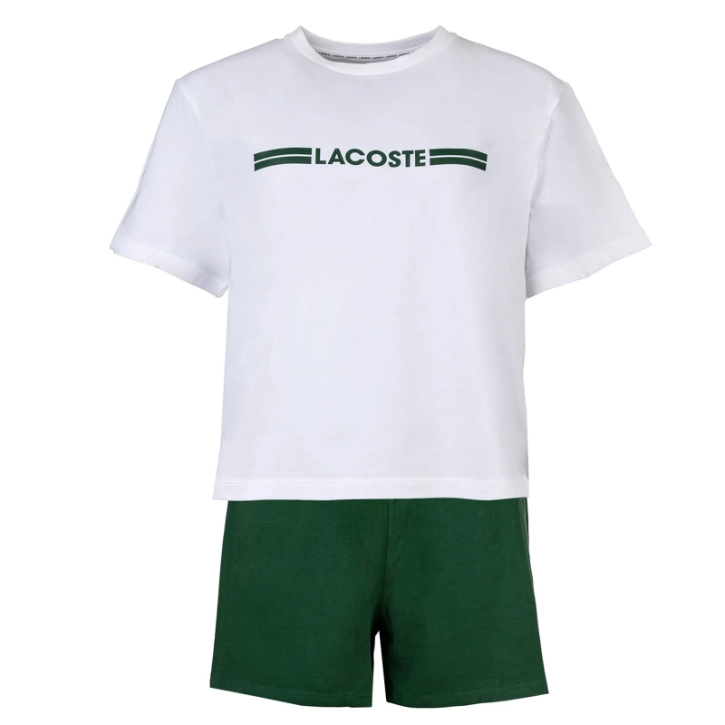 Lacoste  Lacoste LACOSTE Damen Schlafanzug, kurz - Shorty,  grün