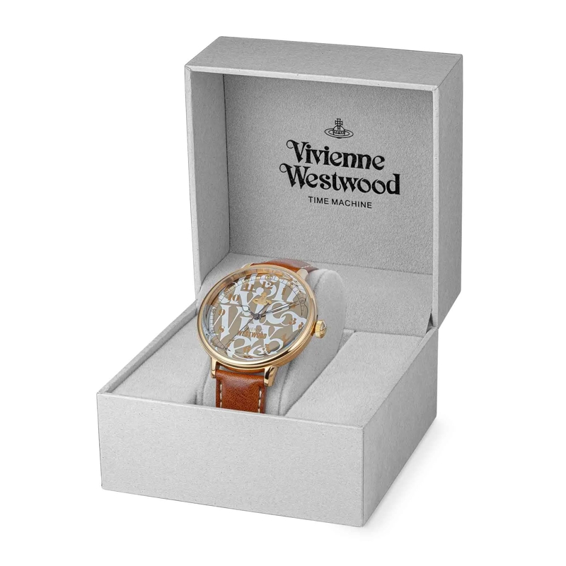 Vivienne Westwood Quarzuhr Quarzuhr Cavendish braun(Image 5)