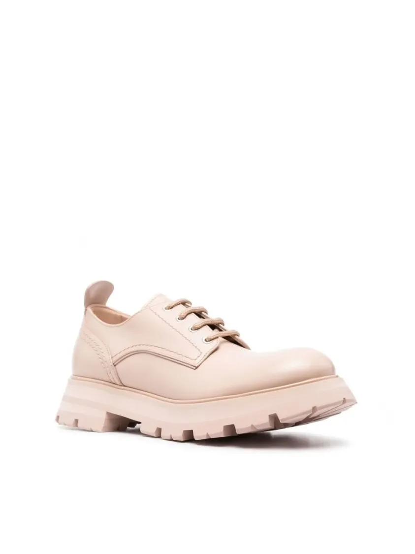 Thumbnail - Alexander McQueen Low-Top Sneaker - Wander Lace-Up Shoes - Gr. 38 (EU) - in Beige - für Damen