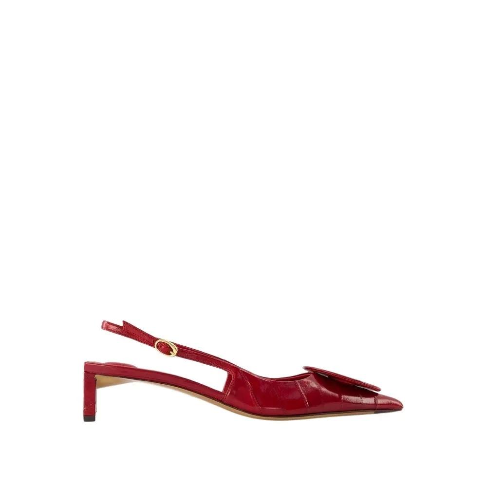 Jacquemus Pumps & High Heels - Les Slingbacks Duelo B Pumps - Jacquemus - Leather - Gr. 36 (EU) - in Rot - für Damen