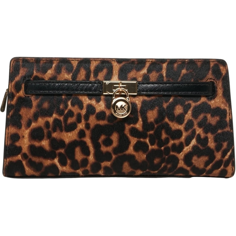 MICHAEL Michael Kors Clutch Clutch with animal print braun