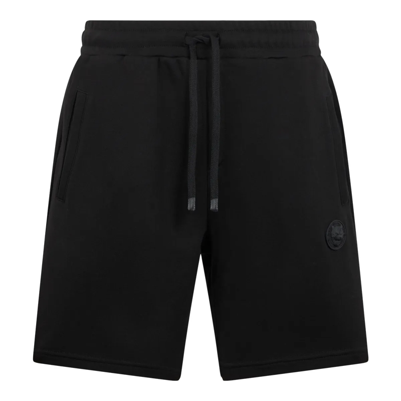 Plein Sport Shorts Fleece Shorts 3D Tiger schwarz