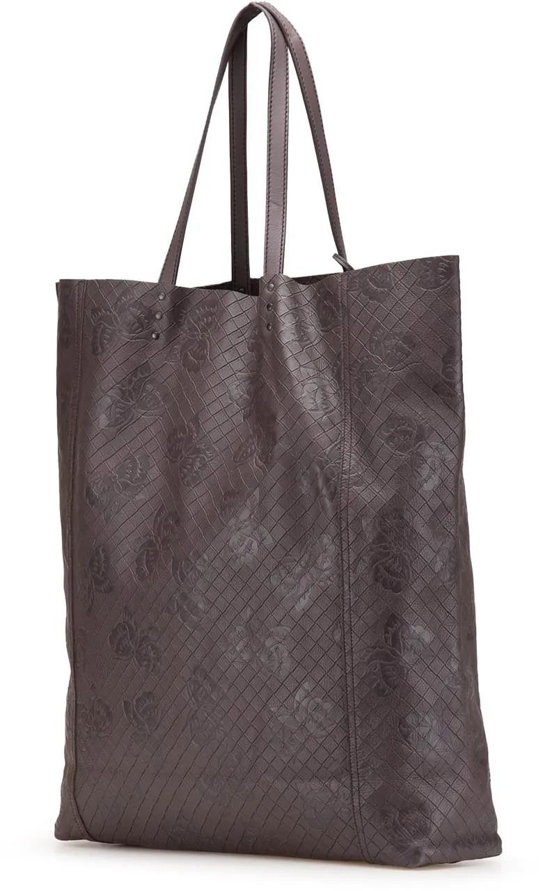 Thumbnail - Bottega Veneta Shopper - Leather Intrecciomirage Butterfly Tote - Gr. unisize - in Braun - für Damen