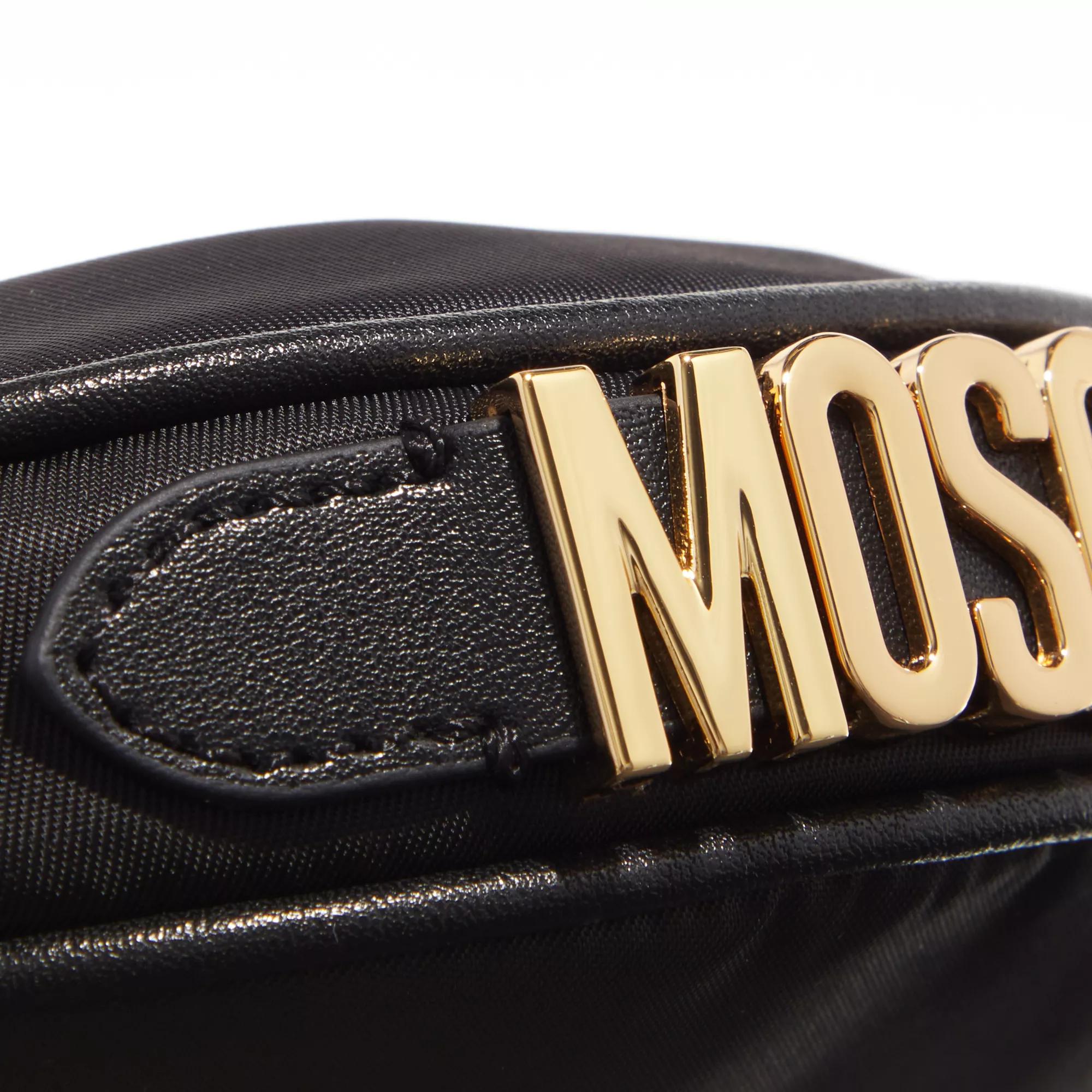 Moschino Hobo bags Multipockets Shoulder Bag in zwart