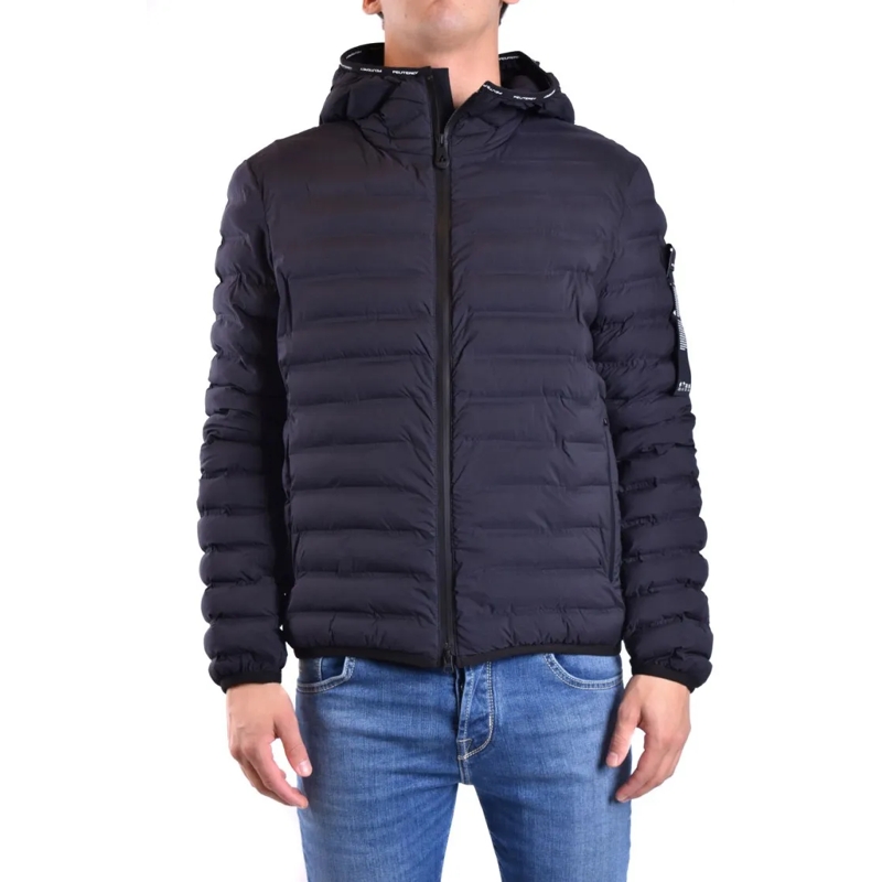 Peuterey Daunenjacke Quilted Goose Down Jacket With Hood Black