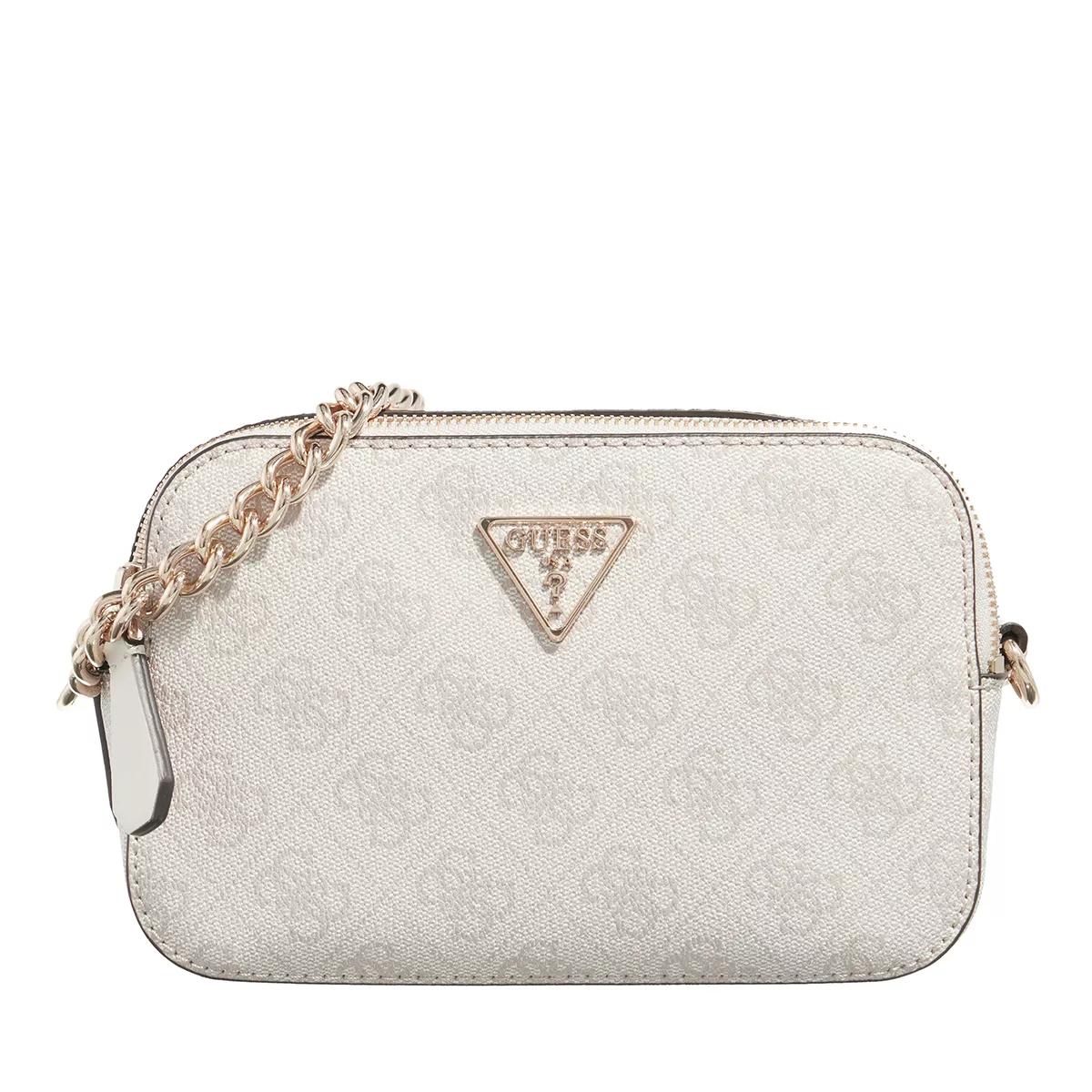 Guess Noelle Crossbody Camera Dove Logo Crossbody Bag