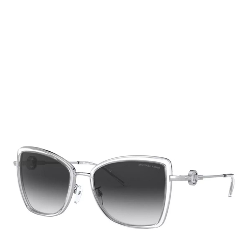 Michael Kors Women Sunglasses Modern Glamour 0MK1067B Silver Solglasögon