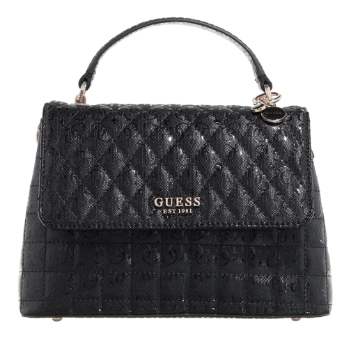 Guess Crossbodytas Yarmilla Top Handle Flap Black