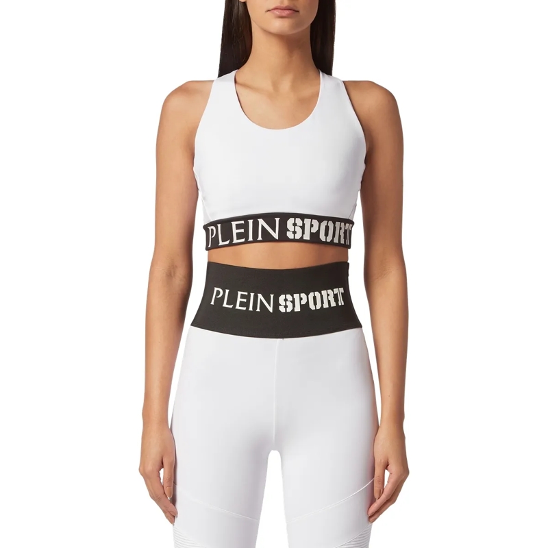 Plein Sport Top Sport Bh weiss(Image 3)