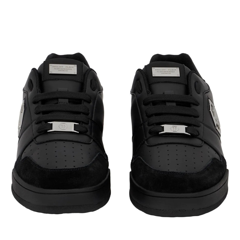 Philipp Plein Low-Top-Sneaker Lo-Top Turnschuhe P-Force 78 schwarz(Image 4)