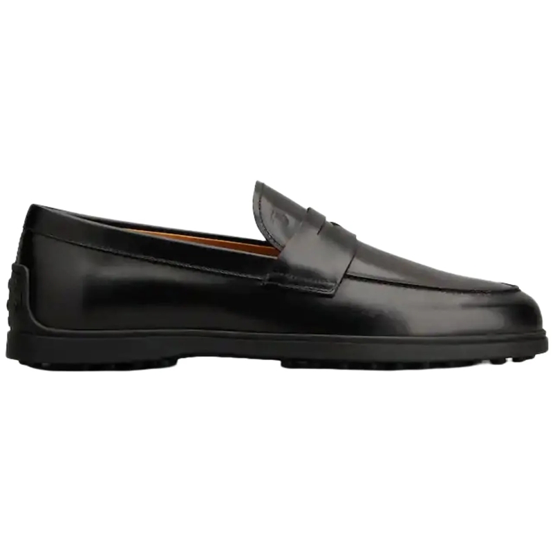 Tod's Mocassin Flat Shoes Black schwarz