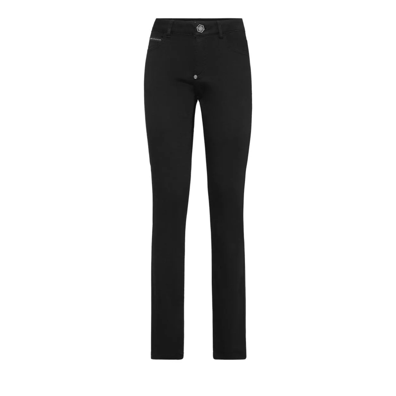 Philipp Plein Skinny-Leg-Jeans Jeggings Fatale schwarz