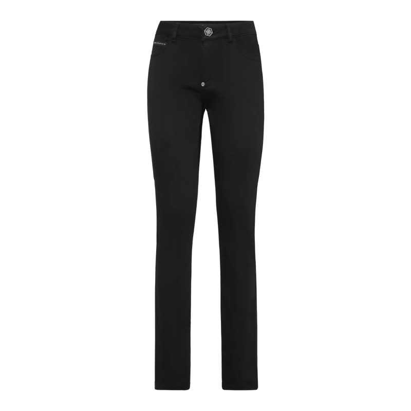 Philipp Plein Skinny-Leg-Jeans Jeggings Fatale schwarz