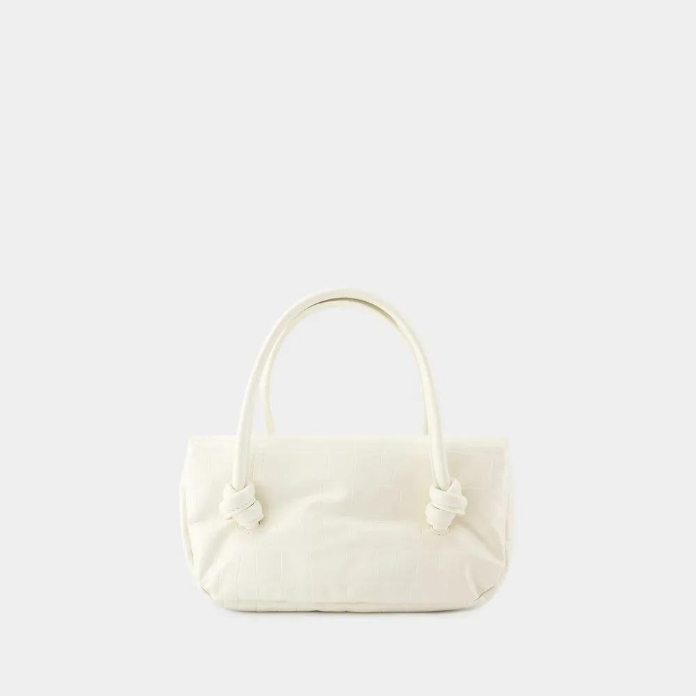 Jil Sander Hobo bags Knot Sm Shoulder Bag Leather Beige in beige