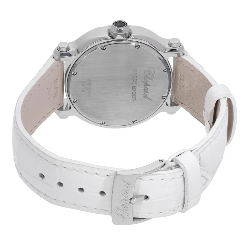 Chopard Quarzuhr Happy Sport Weiß(Image 4)