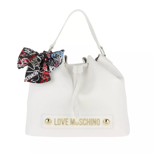 Love Moschino Bonded Backpack Bianco Zaino
