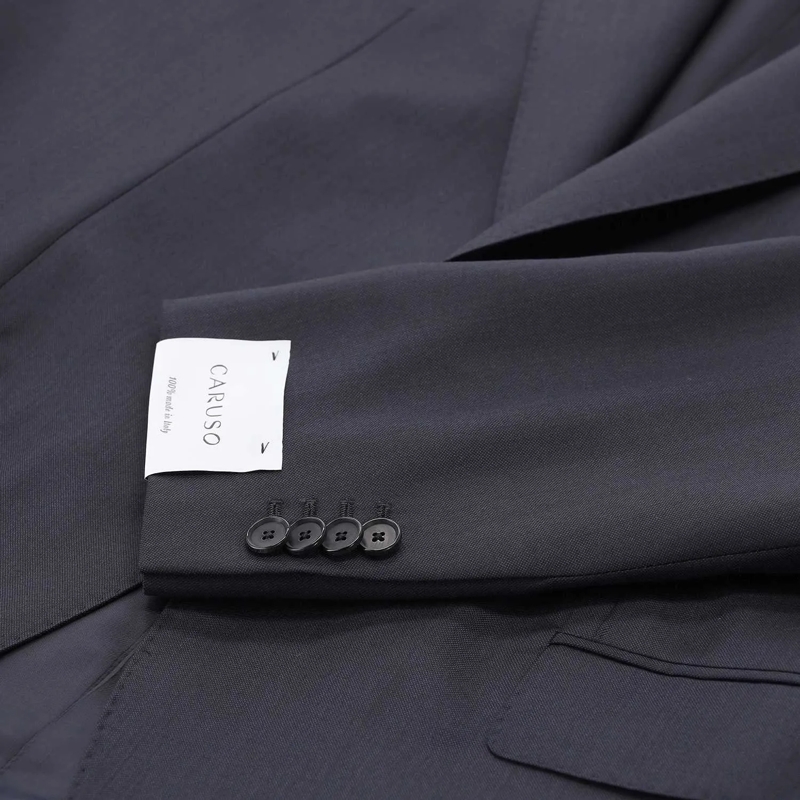 Emanuela Caruso Anzugkombination Zweiteiliger Anzug Aida aus Wolle grau(Image 10)