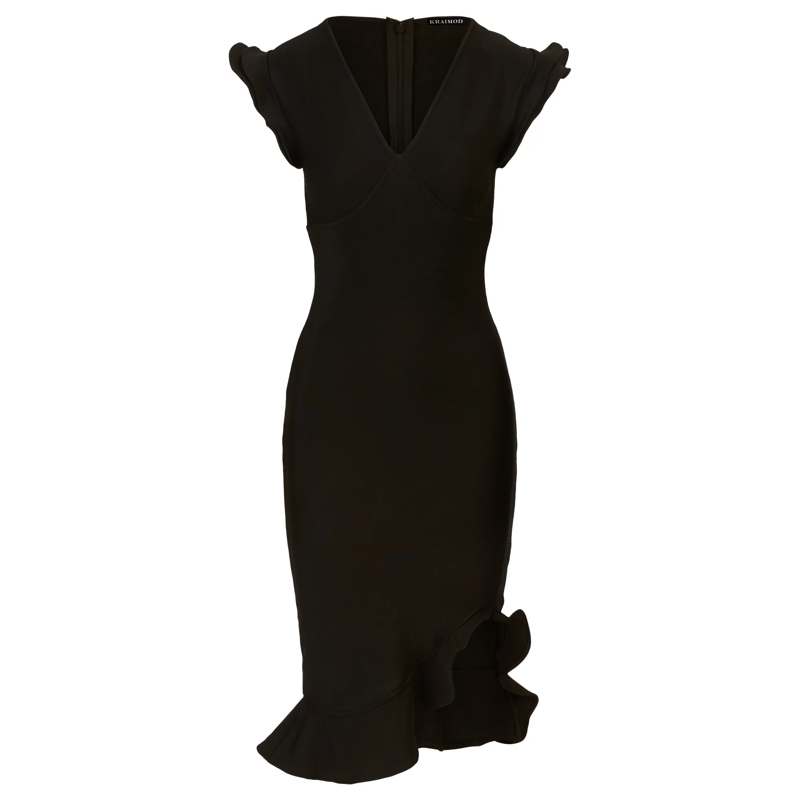 Kraimod Abendkleid Bandagekleid schwarz